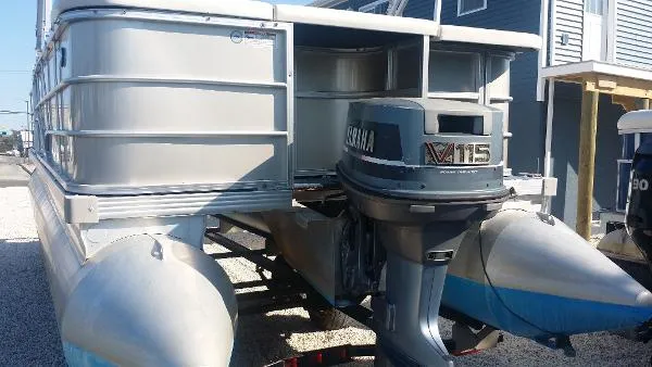 Slide: The Image of riviera cruisers 24 pontoon 1996 - 2