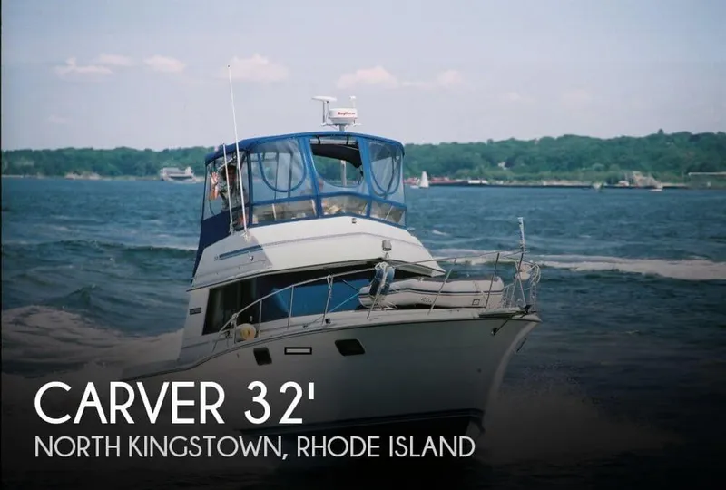 Slide: The Image of Carver Yachts 3227 Convertible 1988 - 0
