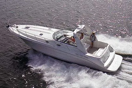 Slide: The Image of Sea Ray 400 Sundancer 1999 - 1