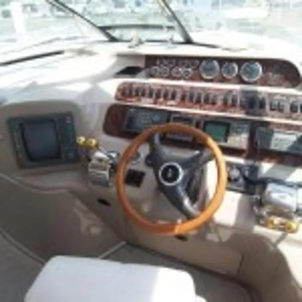 Slide: The Image of Sea Ray 400 Sundancer 1999 - 8