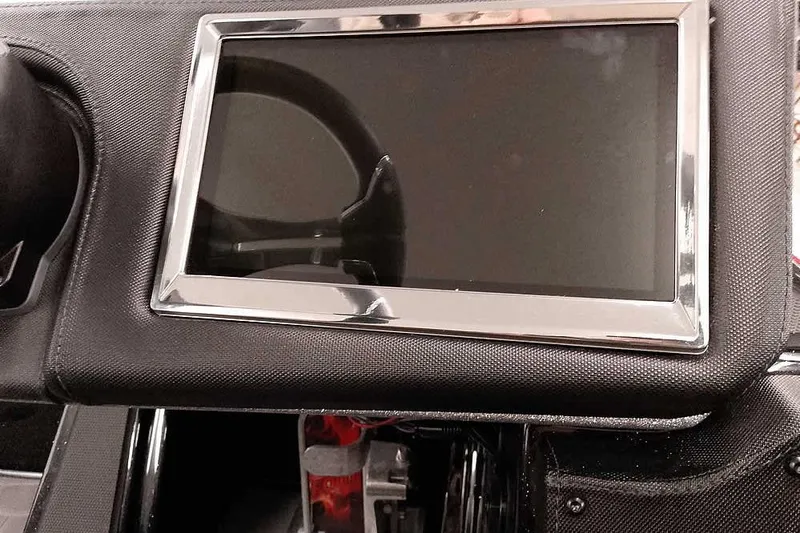 Slide: The Image of 2026 Ranger Z521R Cup-Equipped dashboard with sleek touchscreen display. - 23