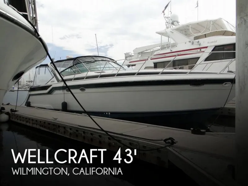 Slide: The Image of Wellcraft 43 Portofino 1987 - 0
