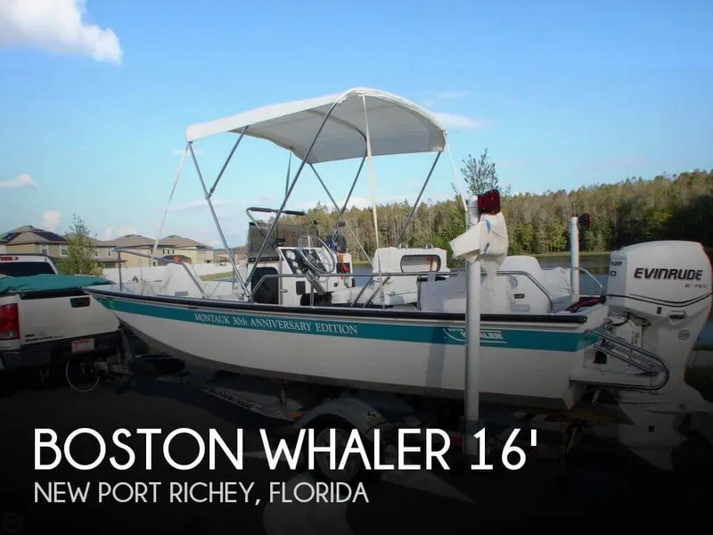 Slide: The Image of Boston Whaler 17 Montauk 1991 - 0
