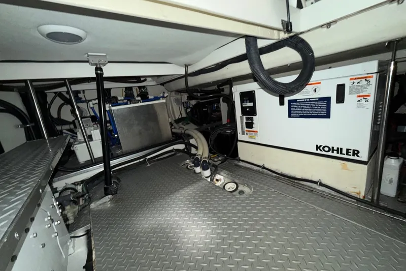 Slide: The Image of Engine room of 2017 Formula 430 Super Sport Crossover with Kohler generator. - 13