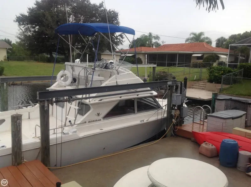 Slide: The Image of Bertram Fly Bridge Cruiser II 1983 - 2