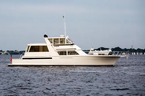 Slide: The Image of Viking 60 Cockpit Sports Yacht 1995 - 0