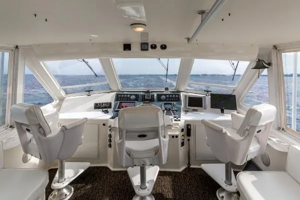 Slide: The Image of Viking 60 Cockpit Sports Yacht 1995 - 4
