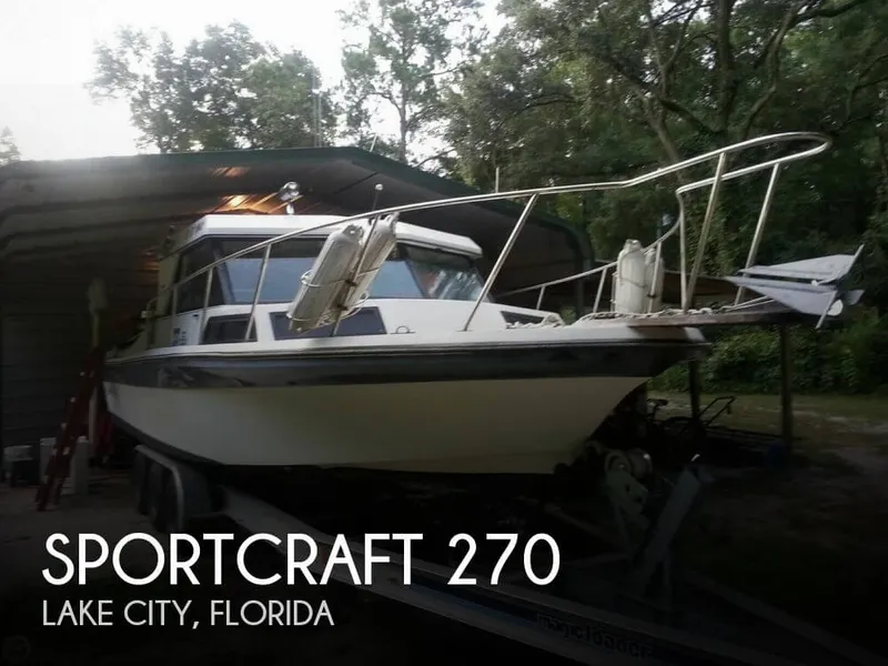 Slide: The Image of Sport-Craft 270 1987 - 0