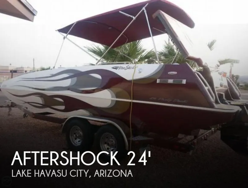 Slide: The Image of Aftershock Power Boats 24 Party Deck 2005 - 0