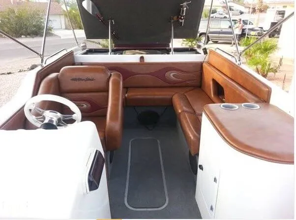 Slide: The Image of Aftershock Power Boats 24 Party Deck 2005 - 5