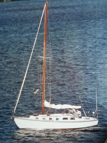 Slide: The Image of Cascade 36 Sloop 1975 - 0