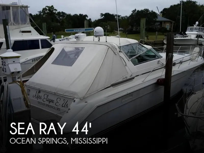 Slide: The Image of Sea Ray 440 Sundancer 1995 - 0