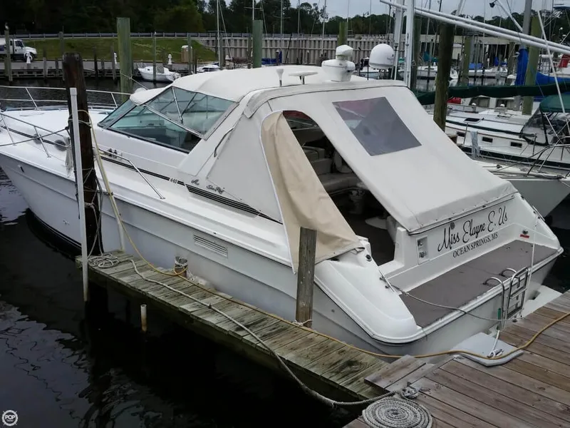 Slide: The Image of Sea Ray 440 Sundancer 1995 - 1