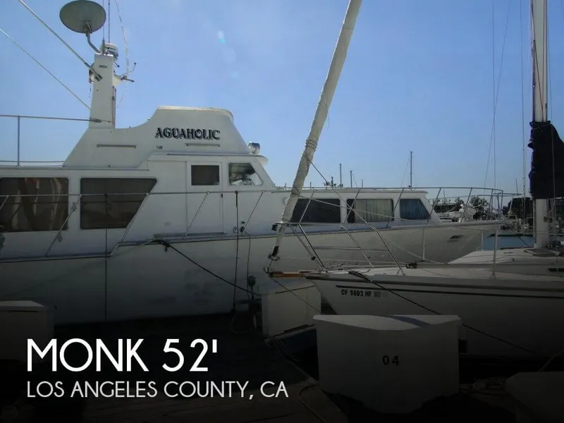 Slide: The Image of Monk 52 PilotHouse Sedan 1970 - 0