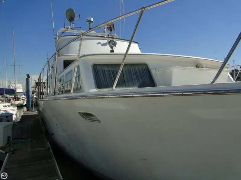 Slide: The Image of Monk 52 PilotHouse Sedan 1970 - 2