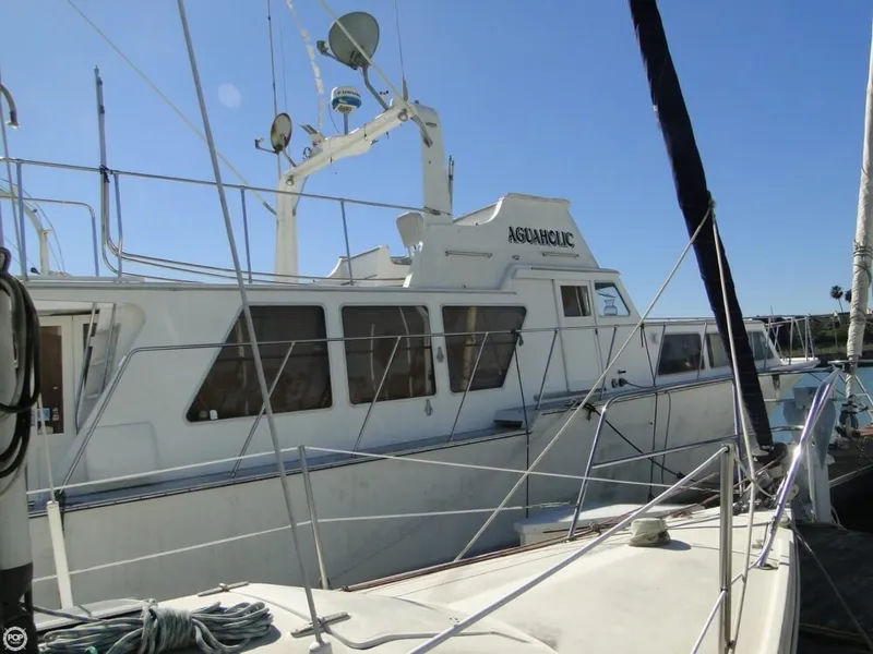 Slide: The Image of Monk 52 PilotHouse Sedan 1970 - 3