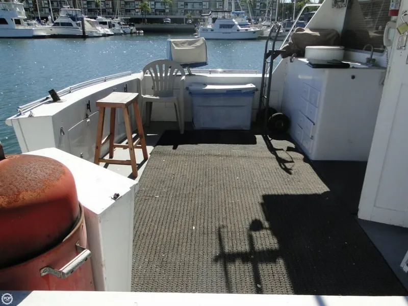 Slide: The Image of Monk 52 PilotHouse Sedan 1970 - 5