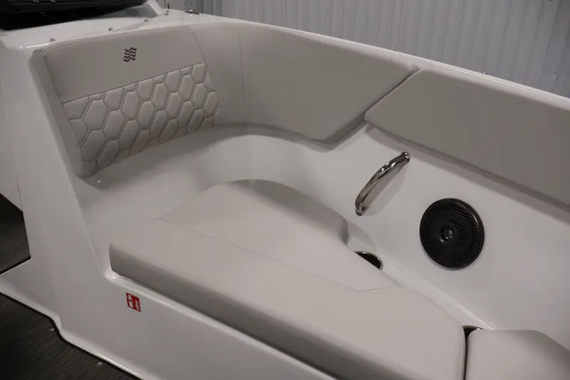Slide: The Image of Luxurious interior seating of 2026 Four Winns H4 Freedom boat with modern design. - 12