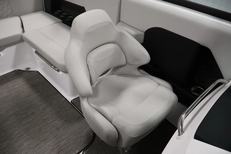 Slide: The Image of Luxurious seating in 2026 Four Winns H4 Freedom boat interior. - 24