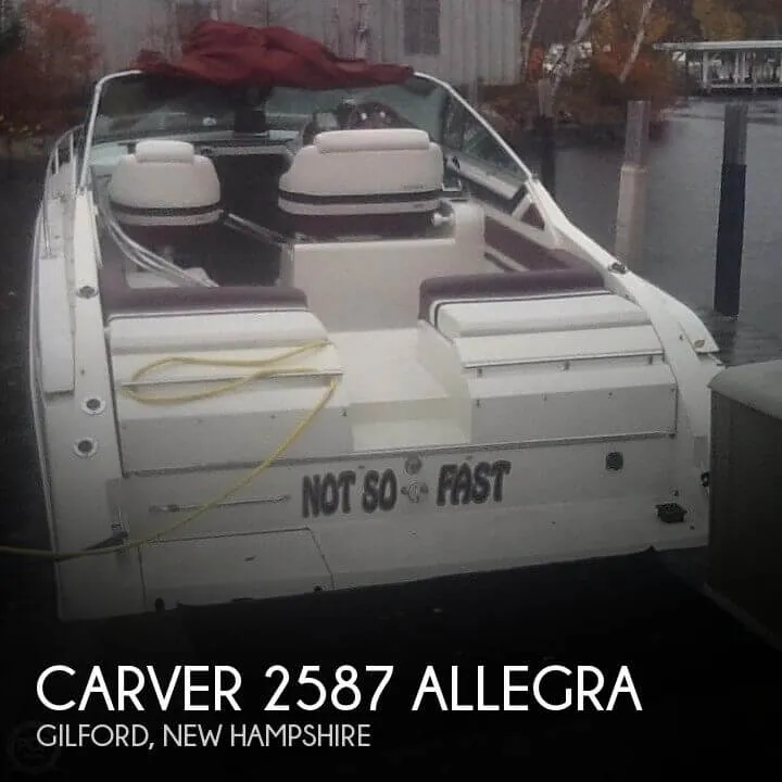 Slide: The Image of Carver Yachts 2587 Allegra 1989 - 0