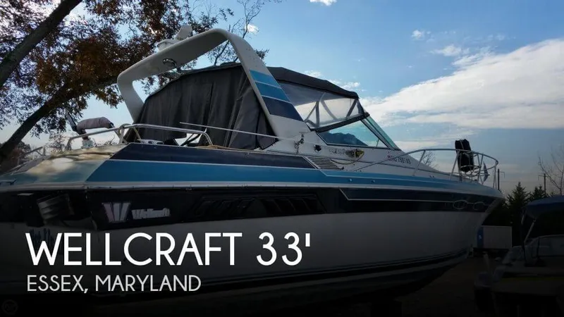 Slide: The Image of Wellcraft 3400 Gran Sport 1987 - 0