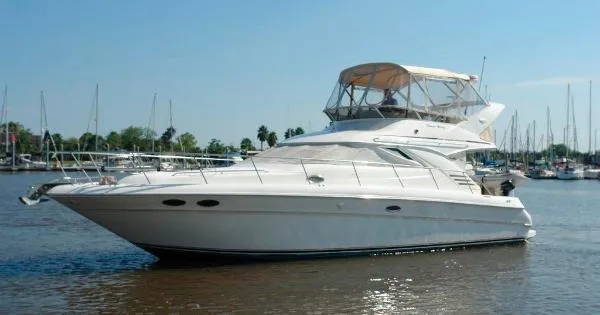 Slide: The Image of Sea Ray 400 Sedan Bridge 1997 - 0