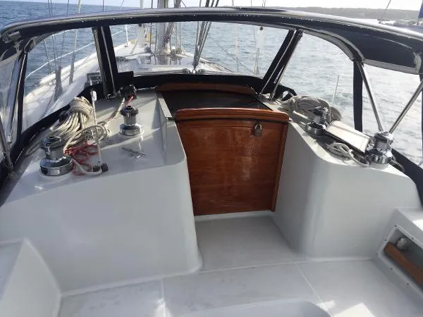 Slide: The Image of Ericson 380 by Pacific Seacraft 1996 - 4