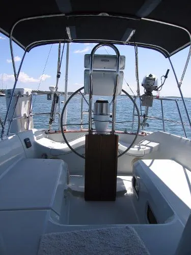 Slide: The Image of Ericson 380 by Pacific Seacraft 1996 - 5