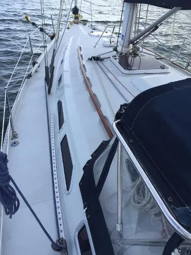 Slide: The Image of Ericson 380 by Pacific Seacraft 1996 - 8