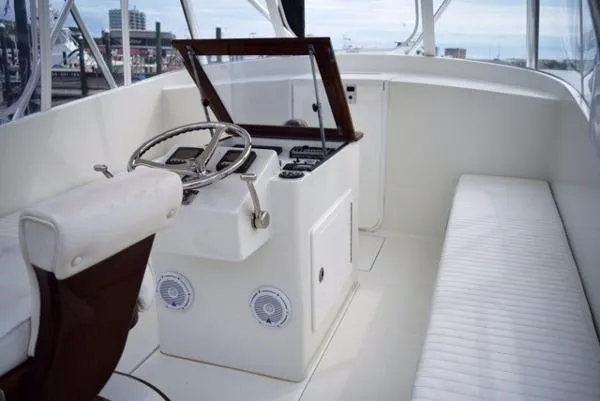 Slide: The Image of Tides Custom 34' Game Fisherman Design 2009 - 2