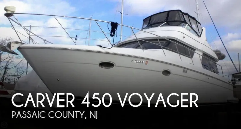 Slide: The Image of Carver Yachts 450 Voyager 2000 - 0