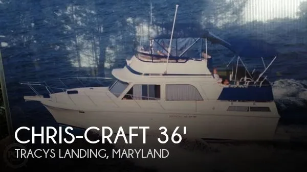 Slide: The Image of Chris-Craft Catalina 362 1987 - 0