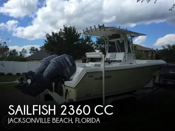 Slide: The Image of Sailfish 2360 CC 2007 - 0
