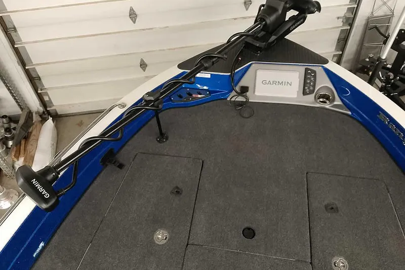 Slide: The Image of 2026 Ranger 620FS Cup-Equipped boat with Garmin system and trolling motor. - 17