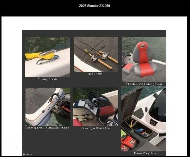 Slide: The Image of Skeeter ZX250 2007 - 8