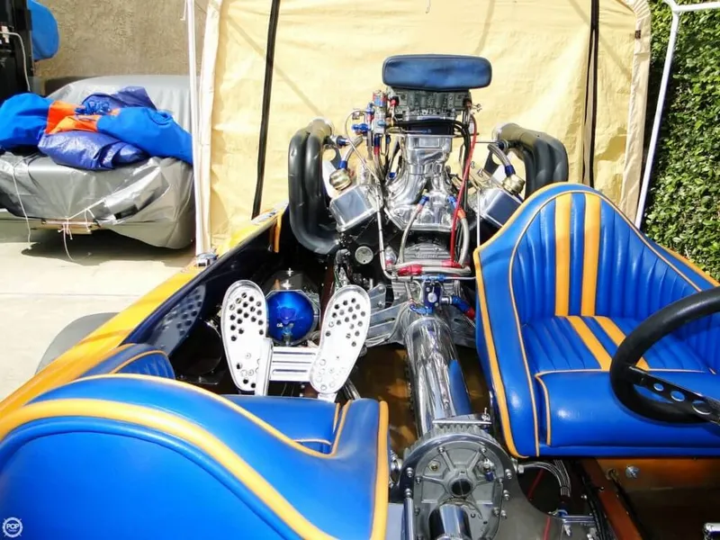 Slide: The Image of Sanger Flat Bottom Ski Racer 1968 - 2