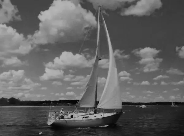 Slide: The Image of Pearson 36 Sloop 1972 - 4