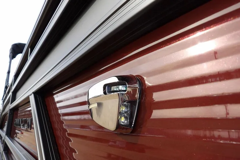 Slide: The Image of Close-up of 2026 Bennington S 22 SSR boat's sleek exterior detail. - 40