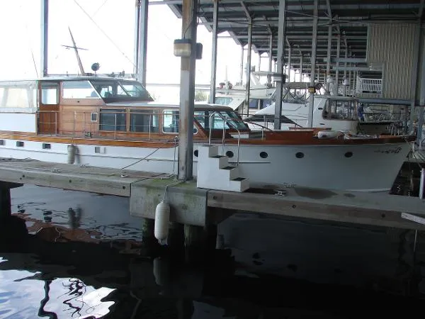 Slide: The Image of Trumpy Flush Deck Cruiser 1958 - 1
