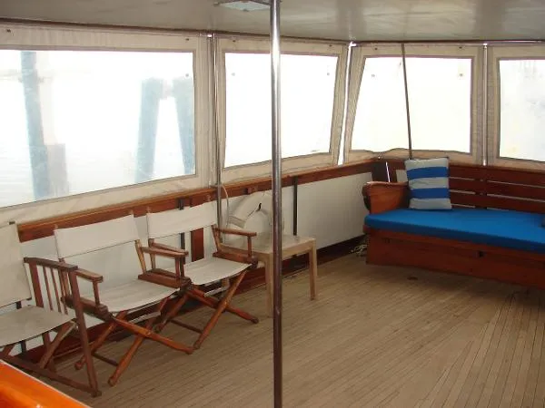 Slide: The Image of Trumpy Flush Deck Cruiser 1958 - 3
