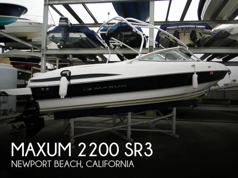 Slide: The Image of Maxum 2200 SR3 2008 - 0