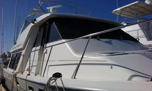 Slide: The Image of Bayliner 4788 Pilot House Motoryacht 1995 - 2