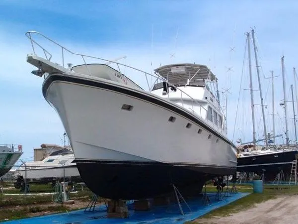 Slide: The Image of Halmatic 65 Cockpit Motor Yacht 1972 - 1