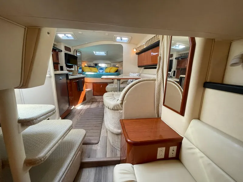 Slide: The Image of 2000 SEA RAY 340 SUNDANCER SALON LOOKING FORWARD - 2