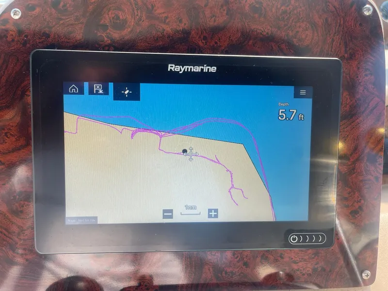 Slide: The Image of NEW COLOR TOUCH SCREEN RAYMARINE CHARTPLOTTER - 35