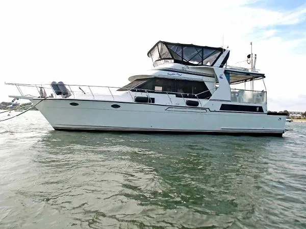 Slide: The Image of ANGEL MARINE Cockpit Motor Yacht 1989 - 2