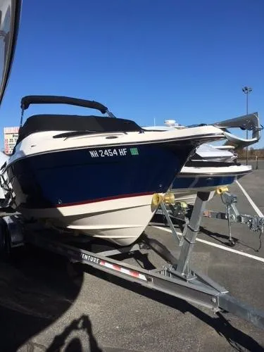 Slide: The Image of Striper 2101 Dual Console with Trailer 2013 - 1