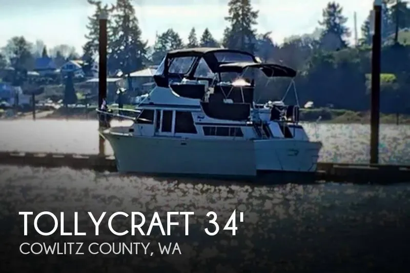 Slide: The Image of Tollycraft 34 Tri-Cabin 1975 - 0