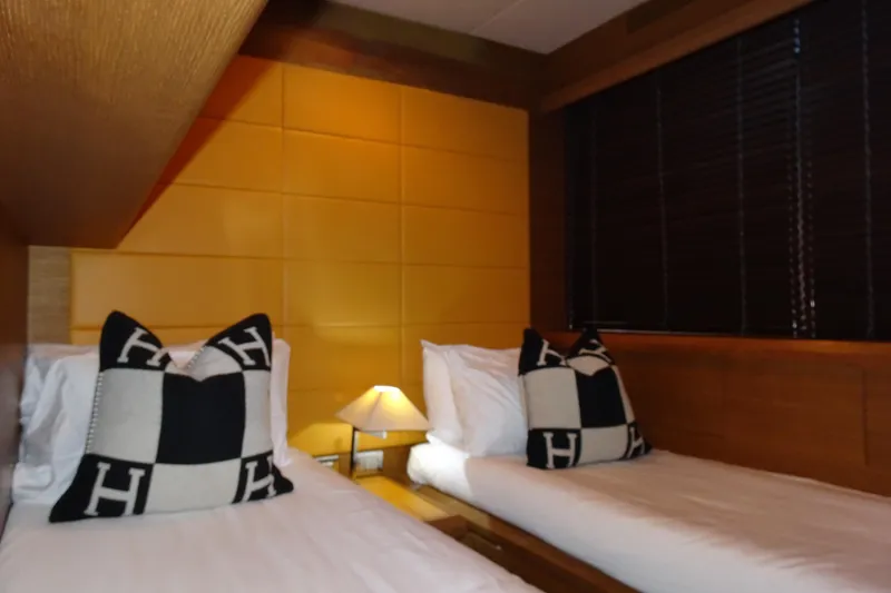 Slide: The Image of Luxurious shower in 2010 Azimut 100 Leonardo yacht bathroom. - 39