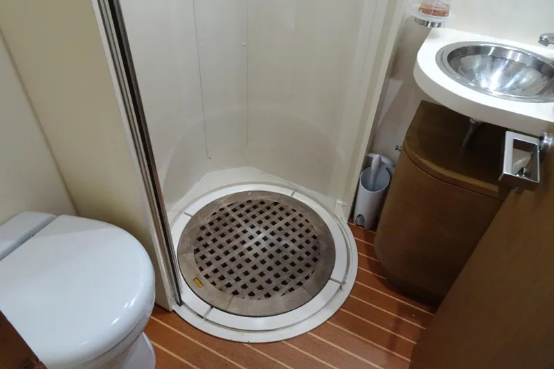 Slide: The Image of Luxurious kitchen interior of 2010 Azimut 100 Leonardo yacht with modern appliances. - 57